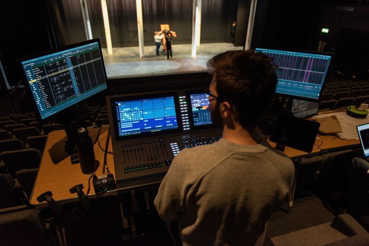 Lighting Programmer, Dead Man Walking - Silk Street Theatre 2023 (David Monteith-Hodge)